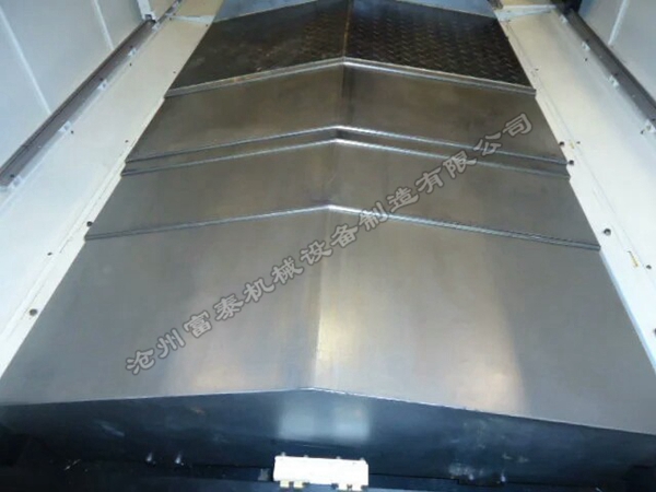 數控車床鋼板防塵護罩